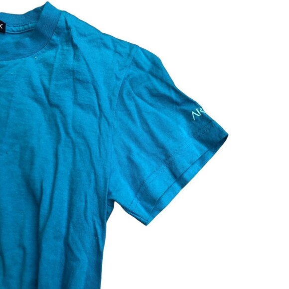 ARC'TERYX Shirt BIG LOGO Blue Medium - Picture 5 of 6